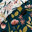 Parure 3 p. 240 x 220 cm imprime 42 fils allover stessy Marine, image n° 2