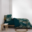 Parure de couette imprimée 260 X 240 cm + 2 taies 100% coton 57 fils Nelida, image n° 1