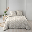 Parure de couette réversible + 240 x 220 cm coton 57 fils + 2 taies Mareva, image n° 3