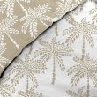 Parure de couette réversible + 240 x 220 cm coton 57 fils + 2 taies Oliana, image n° 2