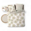 Parure de couette réversible + 260 x 240 cm coton 57 fils + 2 taies Nebulla, image n° 5