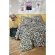 Parure de lit 140 x 200 cm - Housse de couette + 1 taie d'oreiller - Coton imprimé Myosotis Multicolore, image n° 2