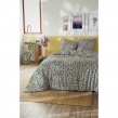 Parure de lit 140 x 200 cm - Housse de couette + 1 taie d'oreiller - Coton imprimé Myosotis Multicolore, image n° 3