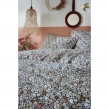 Parure de lit 200 x 200 cm - Housse de couette + 2 taies d'oreiller - Coton 57 fils Malia, image n° 4