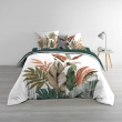 Parure de lit  240 x 220 cm 100% coton ROMY avec drap-housse 140 x 190 cm Blanc, image n° 7