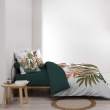 Parure de lit 240 x 220 cm 100% coton ROMY + drap housse 140 x 190 cm C&egrave;dre, image n° 3