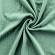Parure de lit 240 x 220 cm double gaze coton uni 57 fils Angelia Sauge, image n° 2