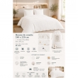 Parure de lit 240 x 220 cm Double gaze de coton GA&Iuml;A Blanc + 2 taies 60x60 cm, image n° 2