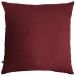 Parure de lit 240 x 220 cm Double gaze de coton GA&Iuml;A Bordeaux + 2 taies 60x60 cm, image n° 4