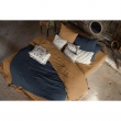 Parure de lit 240 x 220 cm Double gaze de coton GA&Iuml;A Camel + 2 taies 60x60 cm, image n° 5