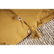 Parure de lit 240 x 220 cm Double gaze de coton GA&Iuml;A Safran + 2 taies 60x60 cm, image n° 6