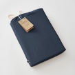 Parure de lit  260 x 240 cm 100% viscose de bambou satin 120 fils SALOM&Eacute; Minuit + drap-housse 160 x 200 cm, image n° 7