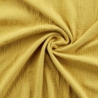 Parure de lit 260 x 240 cm double gaze coton uni 57 fils Angelia Jaune, image n° 2