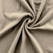 Parure de lit 260 x 240 cm double gaze coton uni 57 fils Angelia Sable, image n° 2