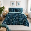 Parure de lit 3 pi&egrave;ces 260 x 240 cm 100% coton 57 fils STACY + 2 taies, image n° 6
