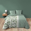 Parure de lit Eleonore - Housse de couette 240 x 220 cm + Drap-housse sauge 140x190 cm, image n° 2