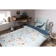 Parure de lit (housse de couette + 1 taie d'oreiller) 140x200 map Multicolore, image n° 3
