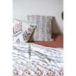 parure de lit (housse de couette + 1 taie d'oreiller) coton imprimé 140 x 200 cm ethnic, image n° 3