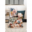 parure de lit (housse de couette + 2 taies d'oreiller) coton imprimé 260 x 240 cm champetre, image n° 4