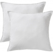 Parure Drap Housse 140 x 190 cm + 2 Taies 60x60 cm 100% Lin Fran&ccedil;ais - Craie, image n° 4