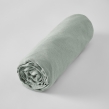 Parure Drap Housse 140 x 190 cm + 2 Taies 60x60 cm 100% Lin Fran&ccedil;ais - Eucalyptus, image n° 3