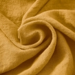 Parure Drap Housse 140 x 190 cm + 2 Taies 60x60 cm 100% Lin Fran&ccedil;ais - Miel, image n° 6
