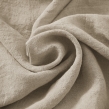 Parure Drap Housse 140 x 190 cm + 2 Taies 60x60 cm 100% Lin Fran&ccedil;ais - Sable, image n° 6