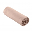 Parure Drap Housse H&ocirc;tel 140 x 190 cm + 2 Taies 63 x 63 cm Percale 78 Fils Nude, image n° 3