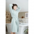peignoir kimono mixte l/xl gaze de coton unie gaïa eucalyptus, image n° 3