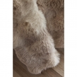 Plaid 125 x 150 cm Polyester fausse fourrure ASTRA Taupe, image n° 5