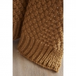 Plaid 125 x 150 cm Polyester tricot uni OLYMPIA Camel, image n° 4