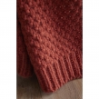 Plaid 125 x 150 cm Polyester tricot uni OLYMPIA Terracotta, image n° 3