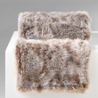 Plaid 180 x 220 cm imitation fourrure antartic Choco, image n° 4