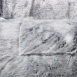 Plaid 180 x 220 cm imitation fourrure antartic Gris, image n° 3