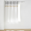 Rideau à œillets 140 x 180 cm - Modèle Iliade avec pompons, image n° 1