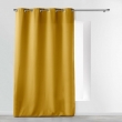 Rideau À Œillets 140 x 260 cm Polyester Uni Essentiel - Miel, image n° 1