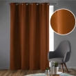 RIDEAU A OEILLETS 135 x 240 CM OCCULTANT UNI OCCULT CAMEL, image n° 5