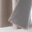 Rideau a oeillets 140 x 180 cm 100% occultant thermique Crepuscule Beige, image n° 5