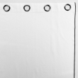 Rideau &agrave; oeillets 140 x 240 cm coton recycl&eacute; Mistraline Blanc, image n° 3