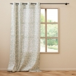 Rideau a oeillets 140 x 240 cm polycoton imprime naya Sauge, image n° 1