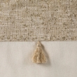 Rideau a oeillets 140 x 240 cm polycoton uni + haut métallisé Sultan Or, image n° 4