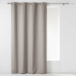 Rideau a oeillets 140 x 260 cm chambray uni newton Lin, image n° 1