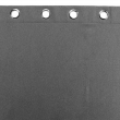 Rideau à oeillets 140 x 260 cm doublé polaire isolant Jupiter Gris anthracite, image n° 5