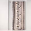 rideau a oeillets 140 x 260 cm polyester imprime metallise kalahari, image n° 1