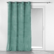 Rideau a oeillets 140 x 260 cm velours cotele uni casual Sauge, image n° 1