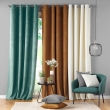 Rideau a oeillets 140 x 260 cm velours cotele uni casual Sauge, image n° 5