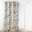 Rideau à oeillets Mogador - 140 x 260 cm, Polyester Imprimé Métallisé, image n° 2