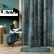 Rideau de douche+crochets 180 x 200 cm polyester imprime jade Sans, image n° 3
