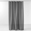 Rideau de douche+crochets 180 x 200 cm polyester uni yaline Anthracite, image n° 1
