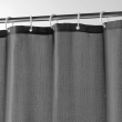 Rideau de douche+crochets 180 x 200 cm polyester uni yaline Anthracite, image n° 3
